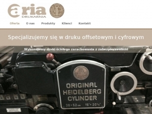 Druk kopert w Warszawie w drukarni Aria