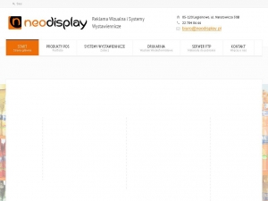 Ścianka wystawiennicza pop - up